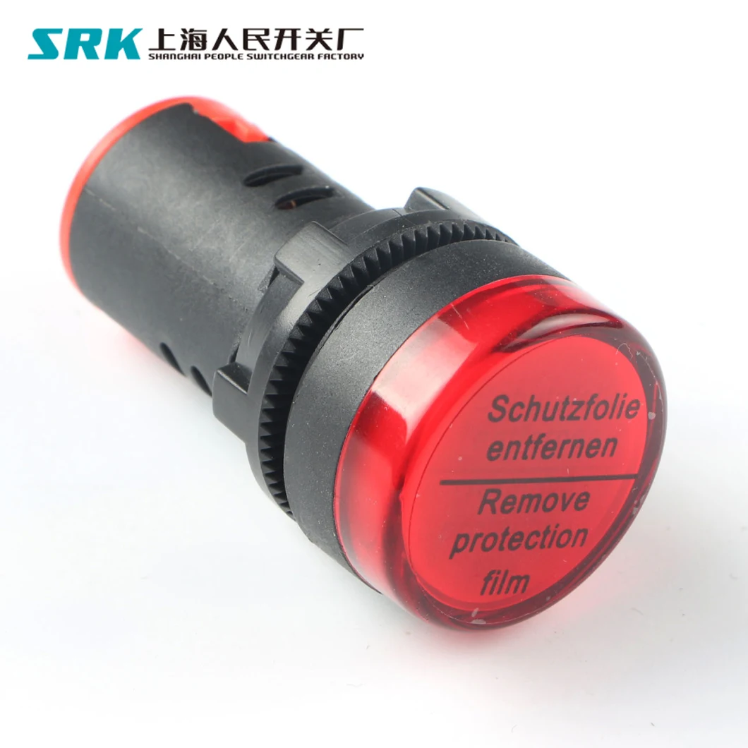 OEM Available 22mm Screw Terminal AC/DC 24V 48V 110V 230V 240V 380V LED Power Pilot Lamp Indicator