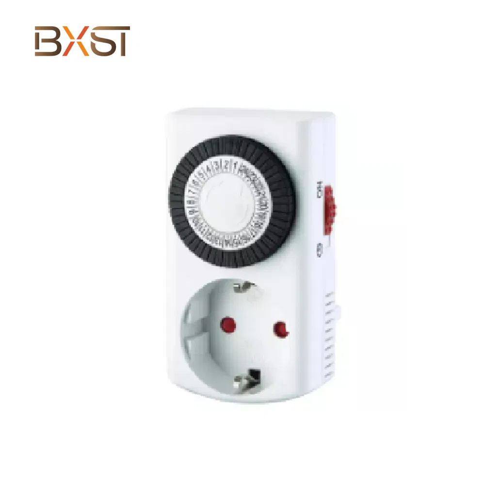 Bx-T079-G 24-Stunden-täglicher mechanischer Timer Steckdose Lichtschalter Stecker Timer