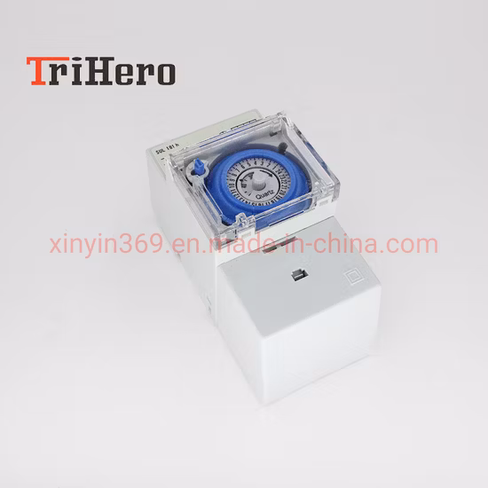 Sul181h DIN-Schiene Analoger mechanischer Zeitschaltuhr 30 Minuten programmierbarer 110V 220V Timer